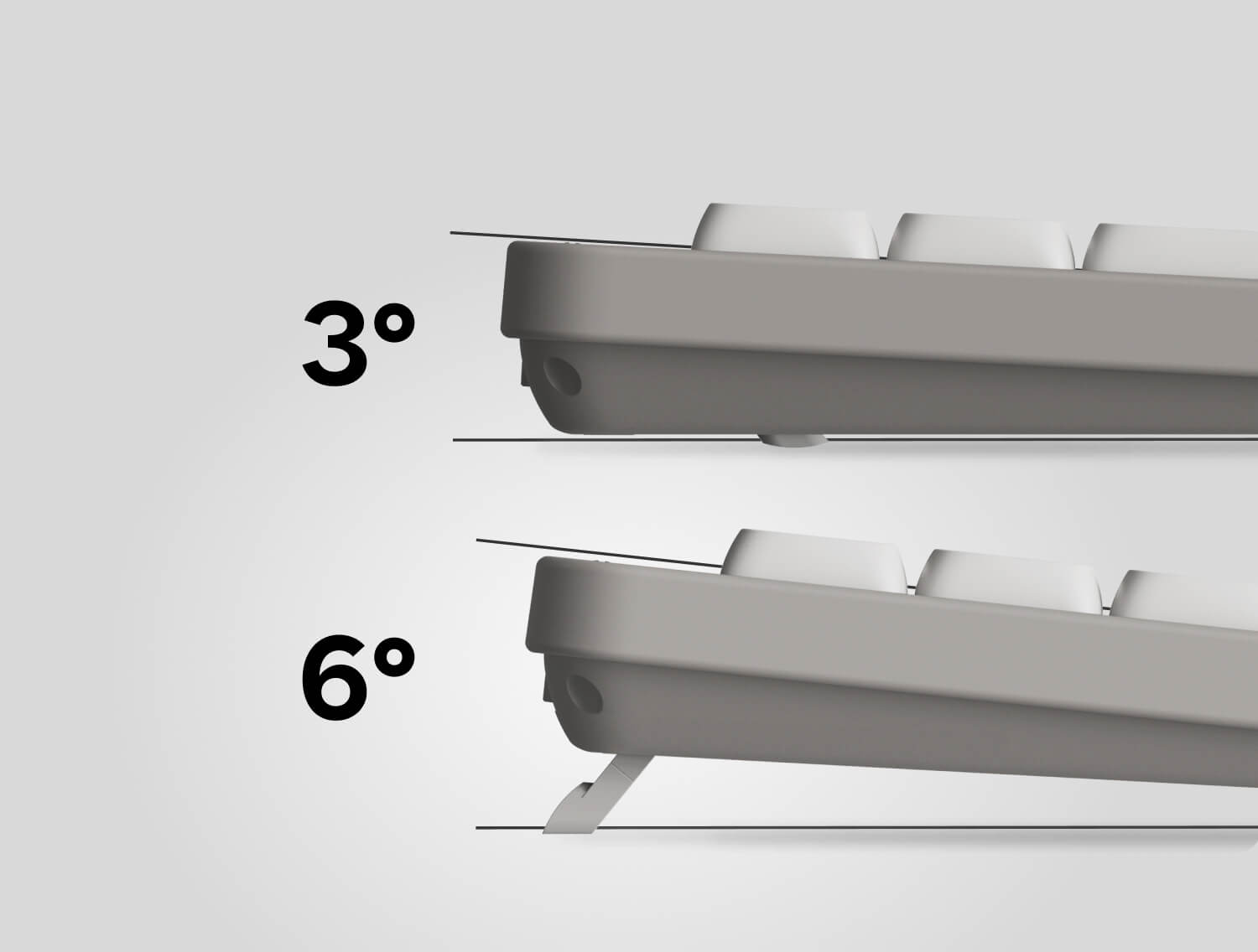 flow lite ergonomic slope design